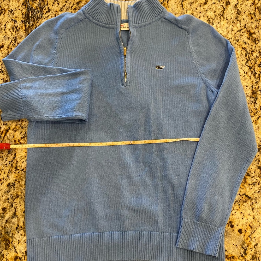 Vineyard Vine 3/4 zip sweater
